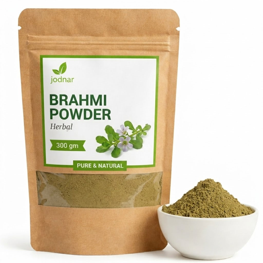 jodnar Brahmi PowdeJodnar Pure Brahmi Powder (Bacopa Monnieri) - Organic Brain & Hair Support, 100gr