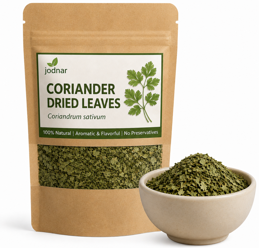 Jodnar Coriander Dried Leaves, Coriandrum Sativum, 50 g