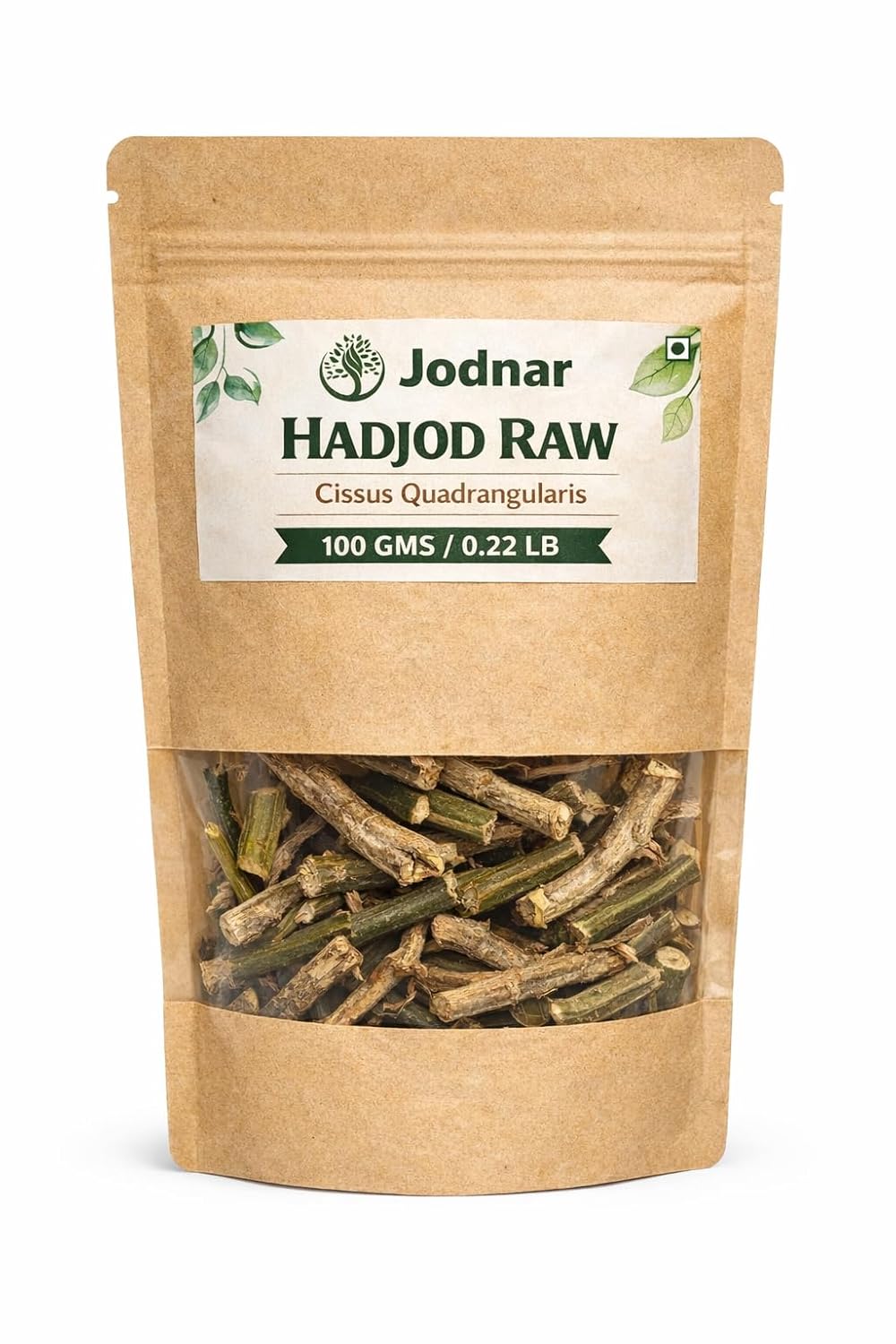 Jodnar Hadjod Raw, Cissus Quadrangularis, 100 gms