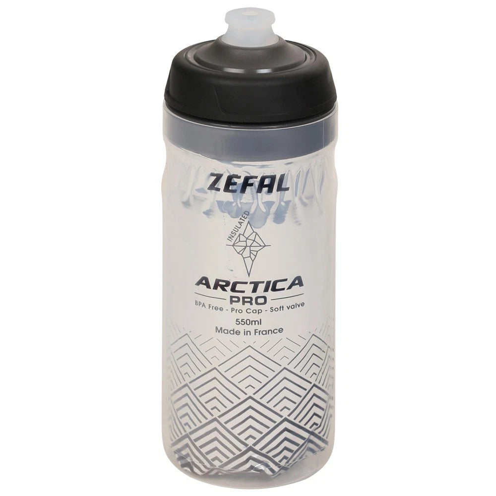 ZEFAL Arctica Pro 55 Insulated Water Bottle, Black, 550ml Black 550ml